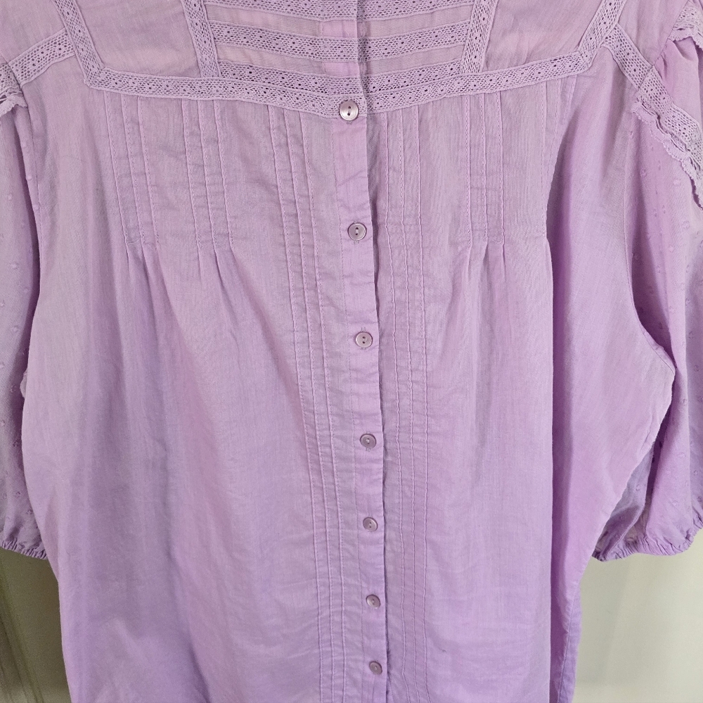Anthropologie Aderyn Blouse XL - Picture 10 of 14